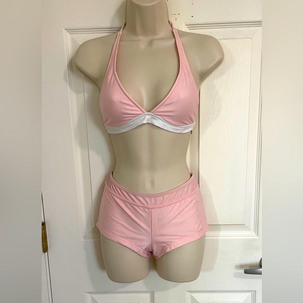 Pink bikini set